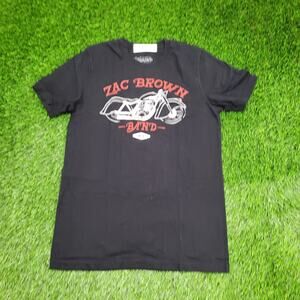Zac-Brown Band Shirt S/M 18x27 Black-Out-The-Sun